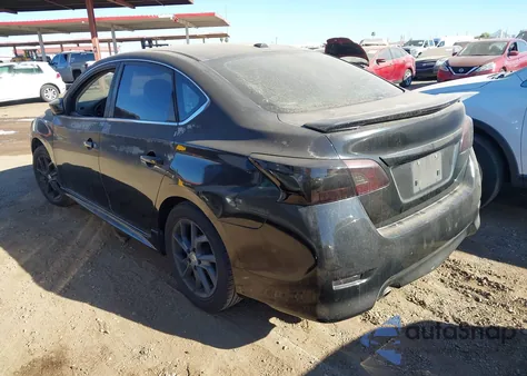 2014 Nissan Sentra Sr из США, поврежденный, VIN 3N1AB7AP1EY286914